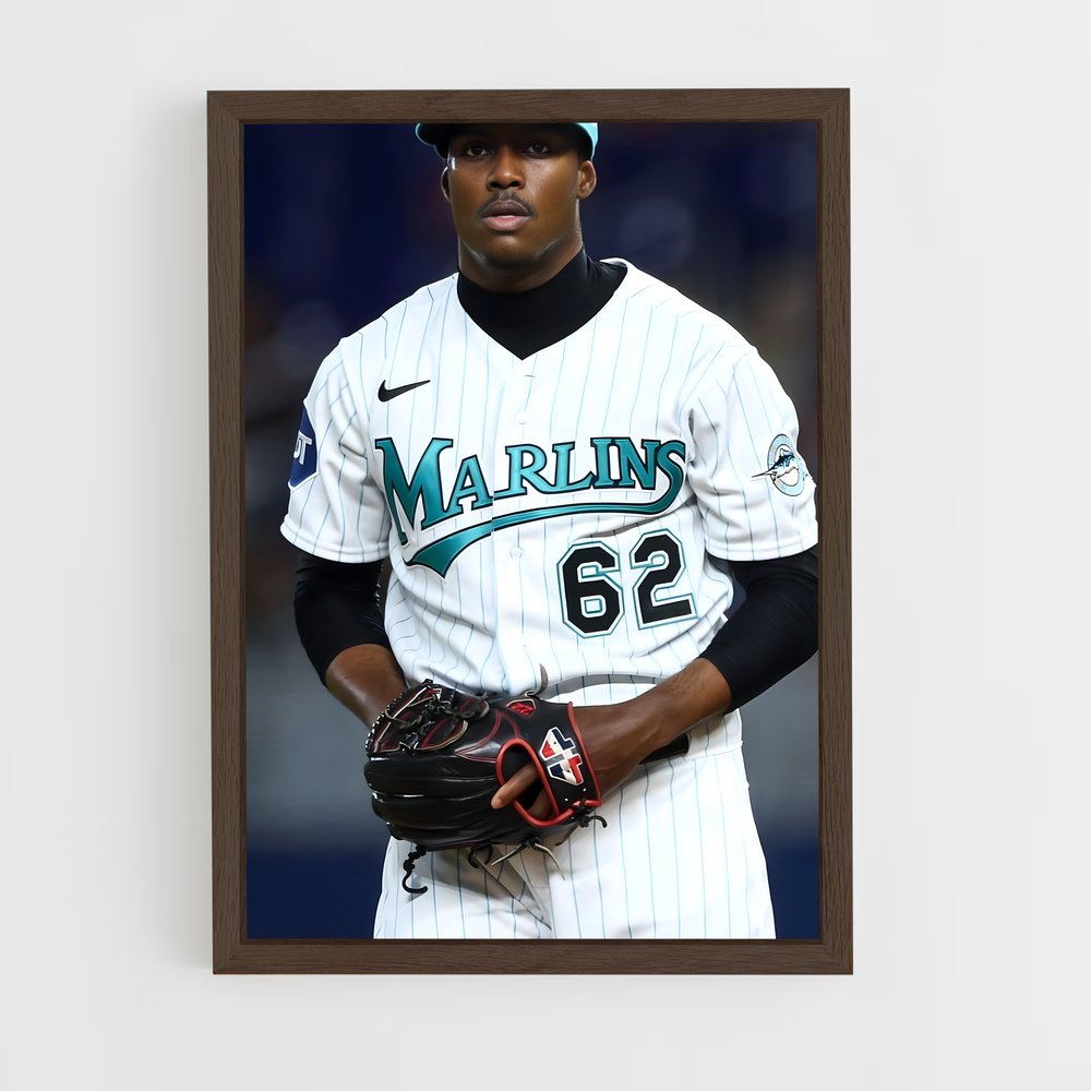 Poster Miami marlins – affiche Baseball (vue 5)